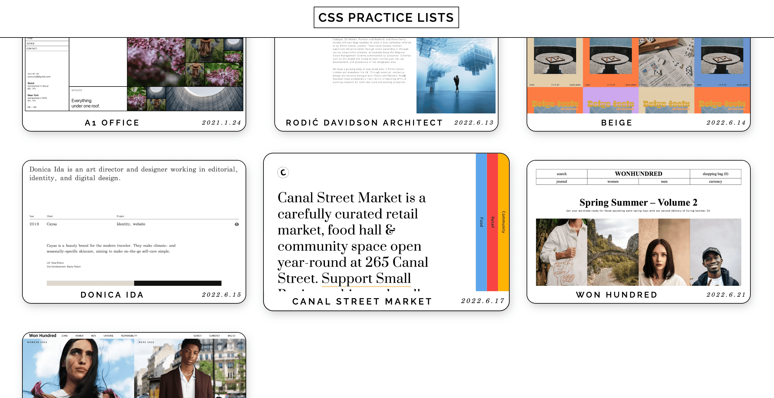 CSS Practice